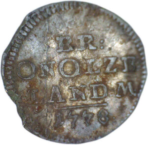 Landmünze Silbermünze 1776